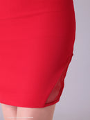 Andy/AN-OK2700/ワンピース/ミニドレス/シースルー/チュール/袖あり