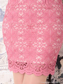 Andy/AN-OK2726/ワンピース/ミニドレス/総レース/ベルト付き