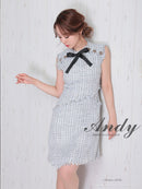 Andy/AN-ON2731/ワンピース/ミニドレス/ツイード/リボン