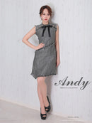 Andy/AN-ON2731/ワンピース/ミニドレス/ツイード/リボン