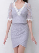 [セットアップドレス]An|AOC-2758/ナイトドレス/キャバドレス/ドレス/ワンピース