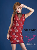 AOC-2814/Andy/ａｎ/キャバドレス/ナイトドレス/ワンピース/ドレス/ワンカラー/レース/刺繡ドレス/花柄