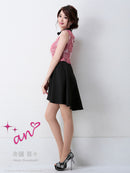 AOC-2846/ａｎ/ナイトドレス/ワンピース/ドレス/キャバドレス/パーティ/フリルスカート/レース