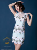 ａｎ/ナイトドレス/キャバドレス/ドレス/ミニドレス/AOC-2853