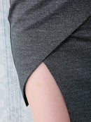 an/AOC-2880/ワンピース/キャバドレス/レース/ベルト付き/ホルターネック/切替ワンピース