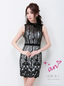 Andy|AOC-3004/ワンピース/ミニドレス/レース/リボン