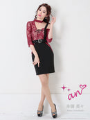 AOC-3020/ａｎ/ナイトドレス/キャバドレス/ドレス/ワンピース/ミニ