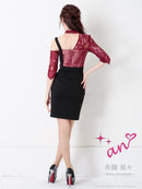 AOC-3020/ａｎ/ナイトドレス/キャバドレス/ドレス/ワンピース/ミニ