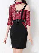 AOC-3020/ａｎ/ナイトドレス/キャバドレス/ドレス/ワンピース/ミニ