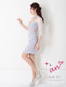 ミニドレス [an]AOC-3057/ナイトドレス/キャバドレス/ドレス/タイトドレス/ワンピース/ミニドレス