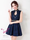 Andy|AOC-3064/ワンピース/ミニドレス/レース/ベルト付き