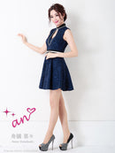 Andy|AOC-3064/ワンピース/ミニドレス/レース/ベルト付き