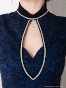 Andy|AOC-3064/ワンピース/ミニドレス/レース/ベルト付き