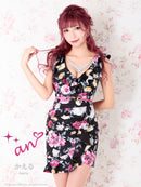 ａｎ/ナイトドレス/ワンピース/ドレス/キャバドレス/パーティ/ミニドレス/AOC-3093