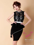 Andy/an/AOC-3111/レース/ナイトドレス/キャバドレス/ミニドレス/ドレス