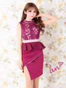 Andy/an/AOC-3111/レース/ナイトドレス/キャバドレス/ミニドレス/ドレス