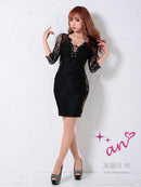 [ワンピースドレス]An|AOC-3134/ナイトドレス/キャバドレス/ドレス/ミニ