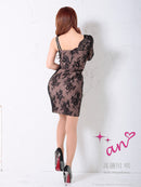 [ワンピースドレス]An|AOC-3137/ナイトドレス/キャバドレス/ドレス/ミニ