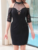 Andy|AOC-3176/ワンピース/ミニドレス/総レース