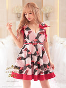 ]An|AOC-3187/ナイトドレス/キャバドレス/ドレス/ミニ