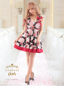 ]An|AOC-3187/ナイトドレス/キャバドレス/ドレス/ミニ