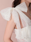 an/AOC-3278/ワンピース/ミニドレス/総レース/フリル/リボン