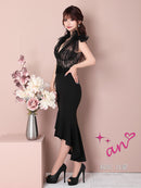 an|AOC-3286/ワンピース/ドレス/チュール/レース/リボン