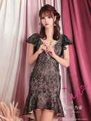 ナイトドレス/キャバドレス/ミニドレス/パーティドレス/an/AOC-3328