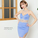 AR21245/ビジュードレス/カラードレス/ワンカラー/ドレス/キャバドレス/ワンピース/ナイトドレス