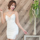 ANGELR(エンジェルアール)|AR22831/ミニドレス/タイト/ノースリーブ/ビジュー/キャバドレス