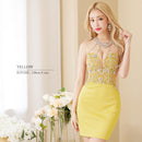 AR23341/ANGELR/エンジェルアール/ミニドレス/タイト/ノースリーブ/ビジュー/キャバドレス/キャバクラ/キャバ嬢/ar