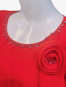 ERUKEI/エルケイ/ナイトドレス/キャバドレス/ドレス/ミディアムドレス/ワンピース/大きいサイズ/L1917