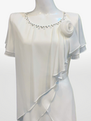 ERUKEI/エルケイ/ナイトドレス/キャバドレス/ドレス/ミディアムドレス/ワンピース/大きいサイズ/L1917