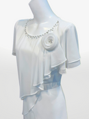 ERUKEI/エルケイ/ナイトドレス/キャバドレス/ドレス/ミディアムドレス/ワンピース/大きいサイズ/L1917