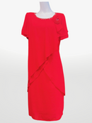 ERUKEI/エルケイ/ナイトドレス/キャバドレス/ドレス/ミディアムドレス/ワンピース/大きいサイズ/L1917