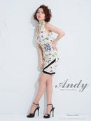 Andy/AN-OK1251/ワンピース/ミニドレス/プリント/タイトワンピース/ホルターネック
