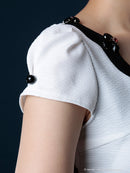 Andy/AN-OK1297/ワンピース/ミニドレス/ローズ/薔薇/プリント/タイトワンピース