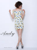 Andy/AN-OK1538/キャバワンピ/プリント/花柄/ミニワンピース