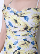 Andy/AN-OK1538/キャバワンピ/プリント/花柄/ミニワンピース