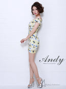 Andy/AN-OK1538/キャバワンピ/プリント/花柄/ミニワンピース