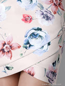 Andy/AN-OK1710/ワンピース/ミニドレス/タイトワンピース/プリント/花柄/フラワープリント