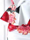 Andy/AN-OK1771/キャバドレス/花柄/プリント/ペプラム/ミニワンピ