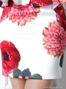 Andy/AN-OK1771/キャバドレス/花柄/プリント/ペプラム/ミニワンピ