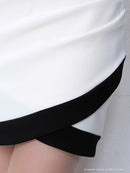 Andy/AN-OK1876/ナイトドレス/キャバドレス/ドレス/ミニドレス/ワンピース/パフスリーブ/バックリボン