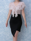 Andy|AN-OK1888ワンピース/ミニドレス/タイトドレス/レース/ツーカラー