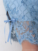 Andy/AN-OK1963/ワンピース/キャバドレス/ミニドレス/総レース/パステルカラー