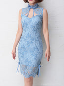 Andy/AN-OK1963/ワンピース/キャバドレス/ミニドレス/総レース/パステルカラー