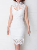 Andy/AN-OK1963/ワンピース/キャバドレス/ミニドレス/総レース/パステルカラー