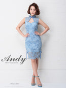 Andy/AN-OK1963/ワンピース/キャバドレス/ミニドレス/総レース/パステルカラー