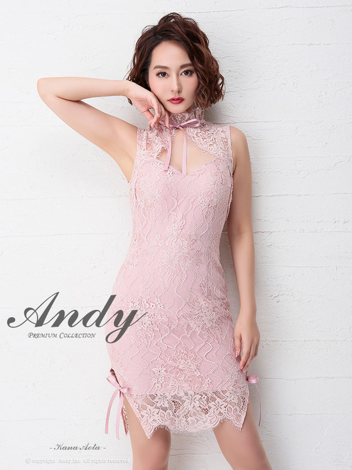 Andy ピンク レースドレス 【公式通販】